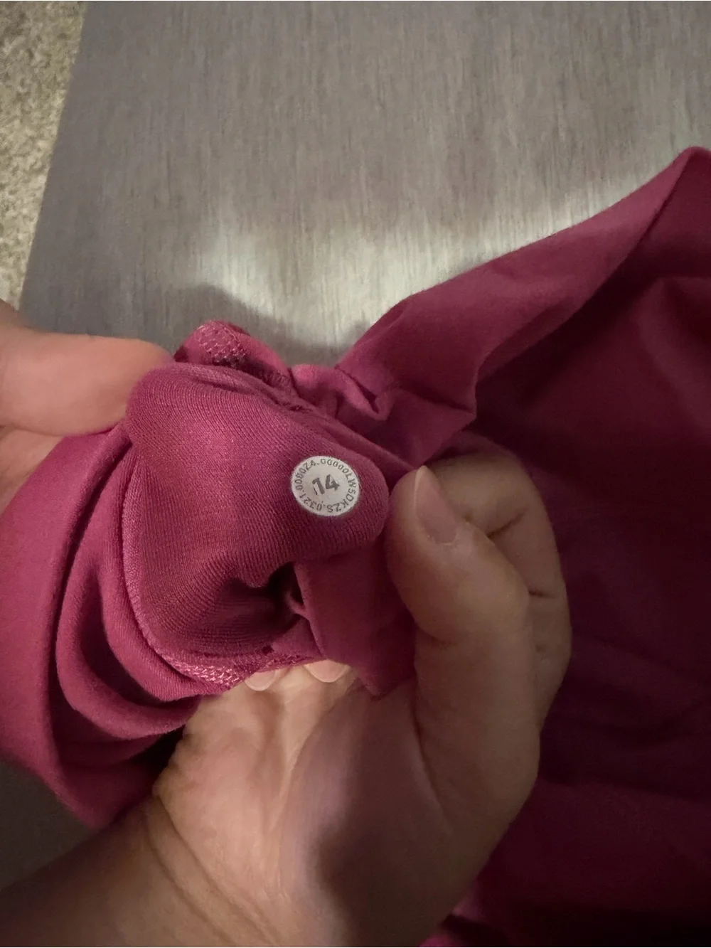 Fuchsia Athletic Leggings- Lululemon